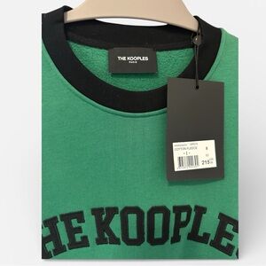 THE KOOPLES SM Cotton Fleece Sweatshirt NWT Unisex sweater top